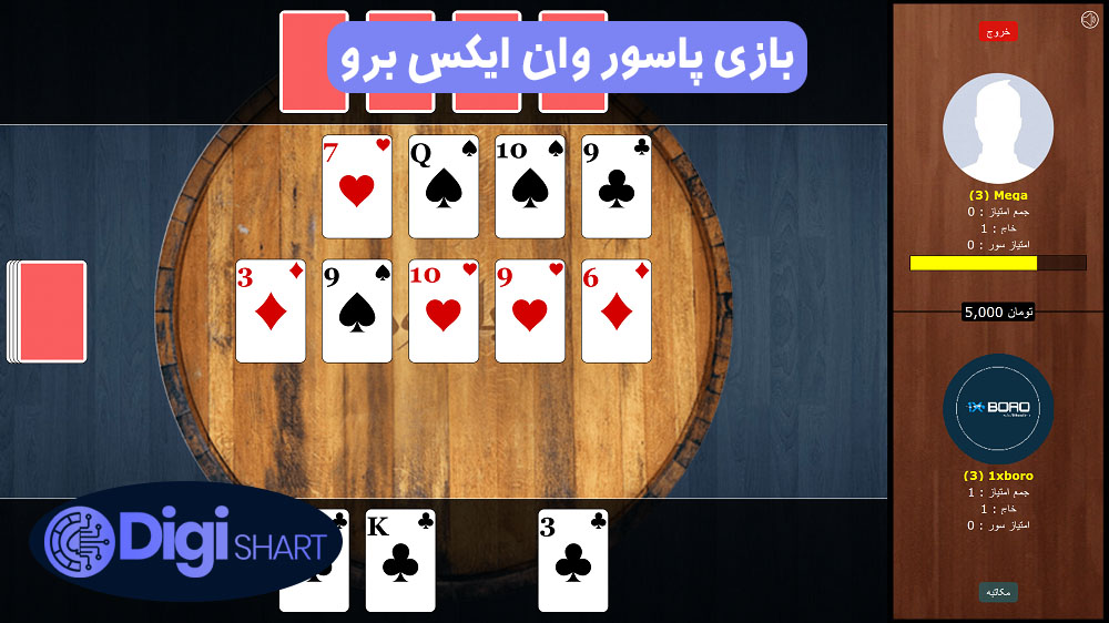 بازی پاسور وان ایکس برو | دیجی شرط بازی پاسور وان ایکس برو