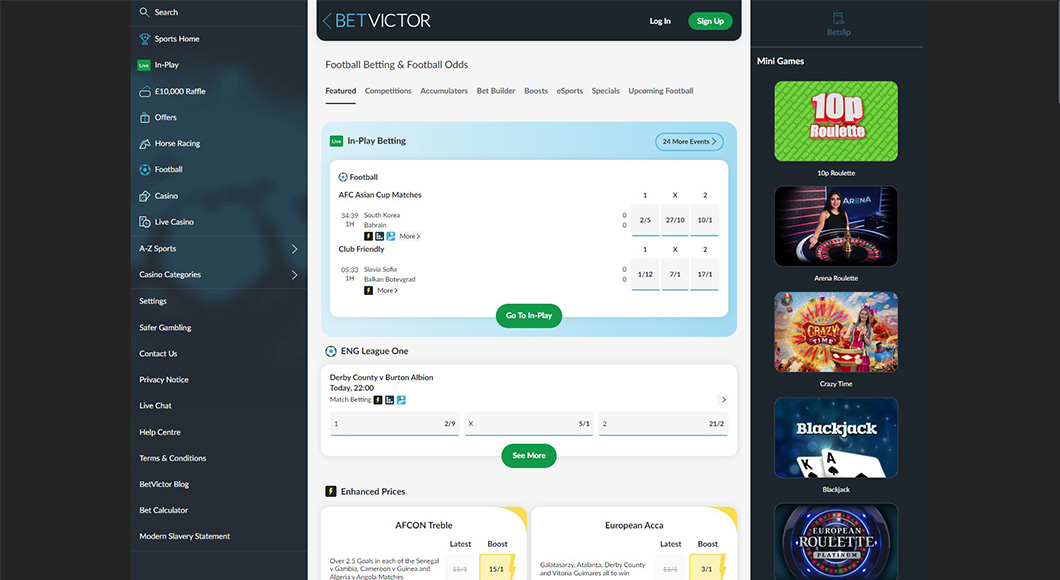 پیش بینی ورزشی سایت بت ویکتور BetVictor | دیجی شرط پیش بینی ورزشی سایت بت ویکتور BetVictor
