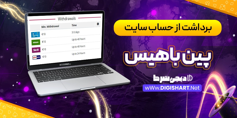 برداشت از حساب پین باهیس Pin Bahis - دیجی شرط برداشت از حساب پین باهیس Pin Bahis