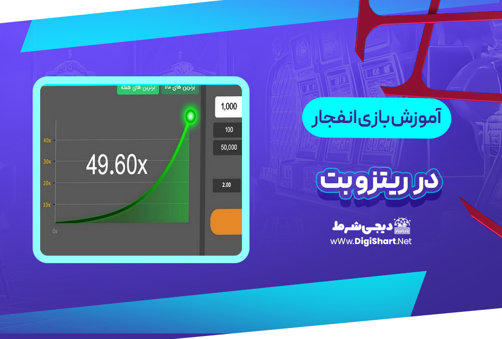 آموزش بازی انفجار ریتزو بت | دیجی شرط آموزش بازی انفجار ریتزو بت
