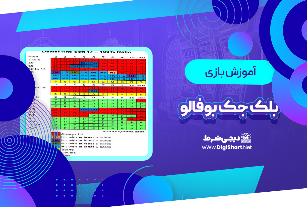 آموزش بازی آنلاین بلک جک بوفالو | دیجی شرط آموزش بازی آنلاین بلک جک بوفالو