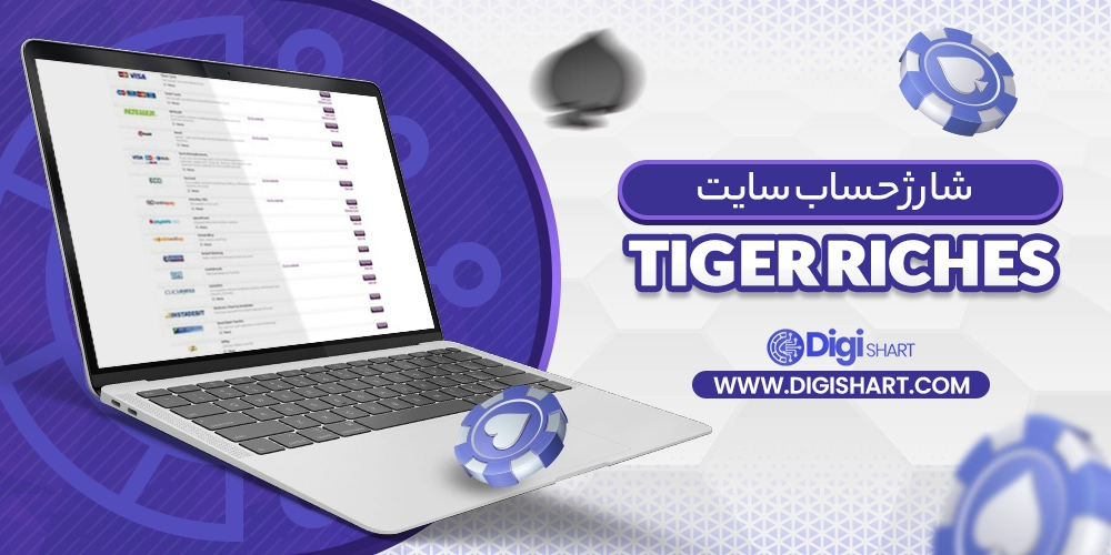 شارژ حساب سایت تایگر ریچز Tiger Riches - دیجی شرط شارژ حساب سایت تایگر ریچز Tiger Riches