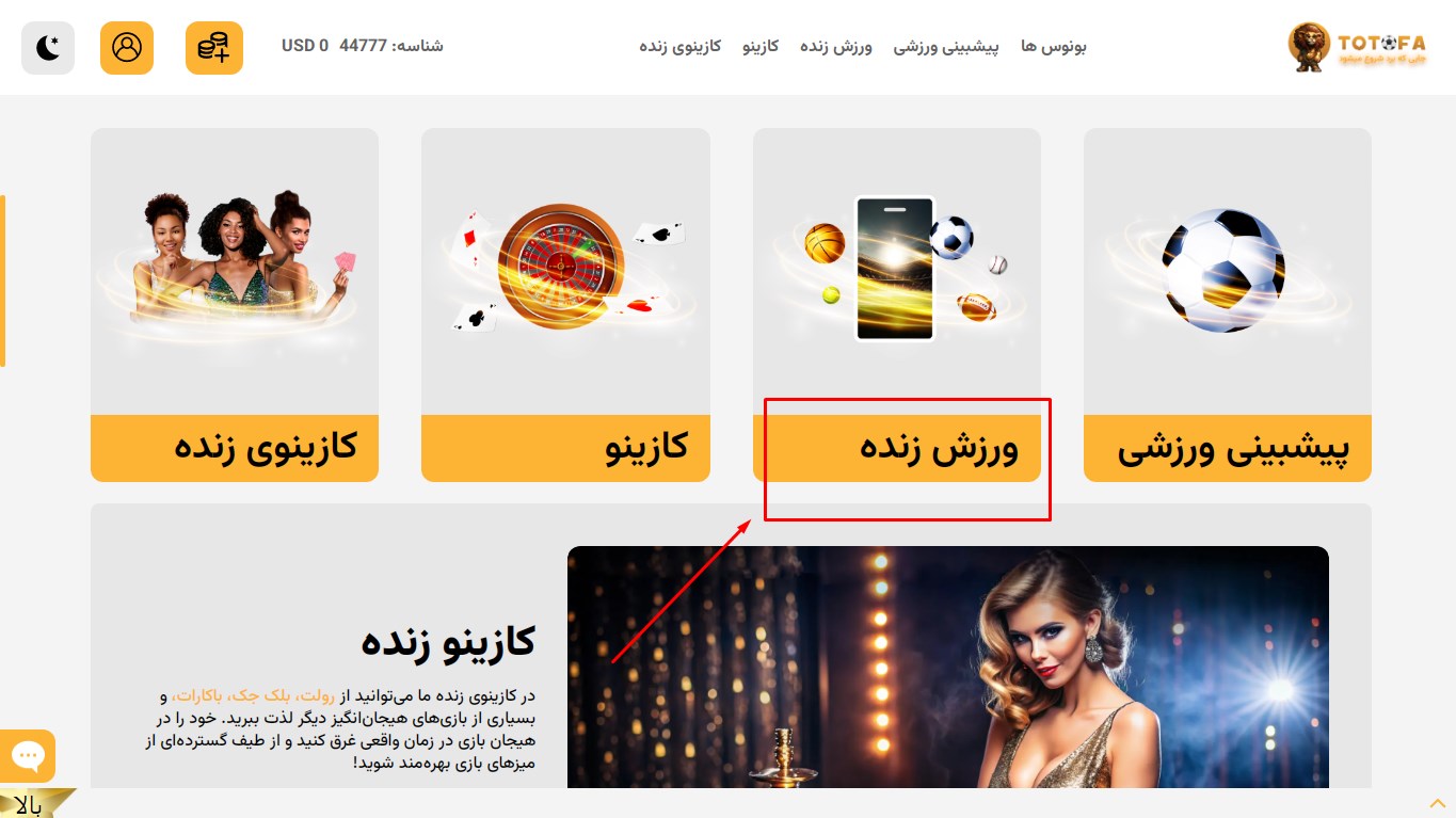 آموزش شرط بندی TotoFa