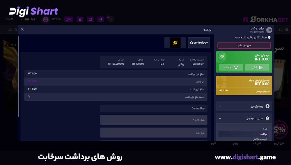 روش های برداشت سرخابت - دیجی شرط روش های برداشت سرخابت